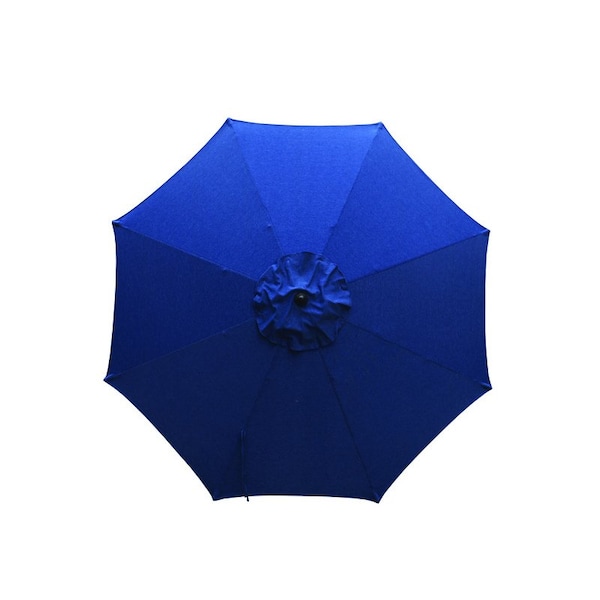 Living Accents 9 ft. Tiltable Navy Market Umbrella UMA908G31OBD635 - main